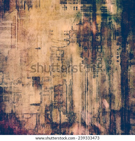 Art grunge vintage textured background. With different color patterns: gray; blue; purple (violet); brown; yellow