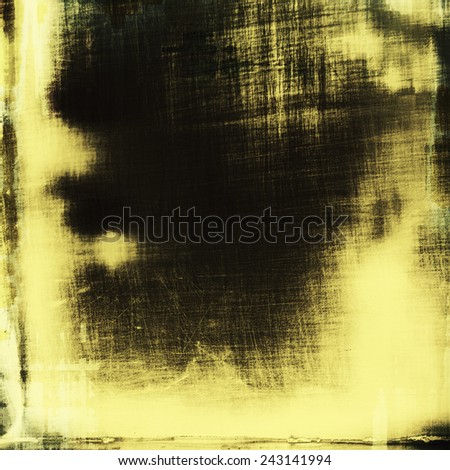 Old antique texture (for background). With different color patterns: brown; black; gray; yellow (beige)