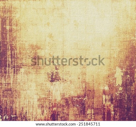 Grunge old-school texture, background for design. With different color patterns: yellow (beige); brown; purple (violet)