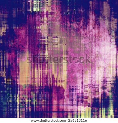 Grunge aging texture, art background. With different color patterns: gray; purple (violet); blue; pink