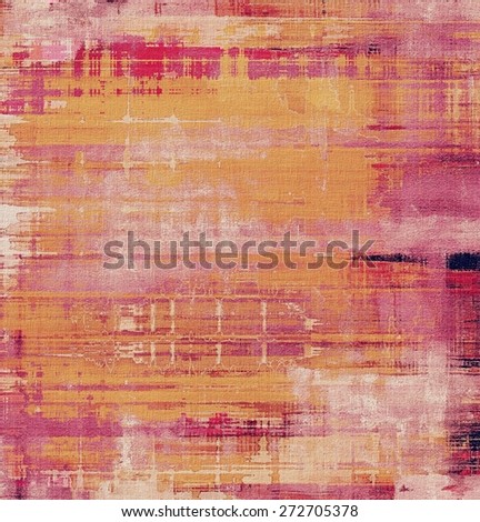Old texture with delicate abstract pattern as grunge background. With different color patterns: yellow (beige); brown; purple (violet); pink