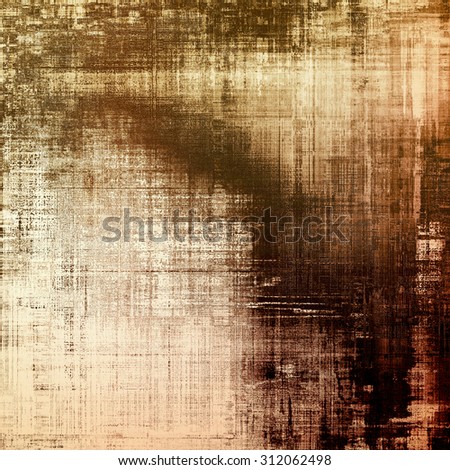 Abstract grunge background. With different color patterns: yellow (beige); brown; black; gray