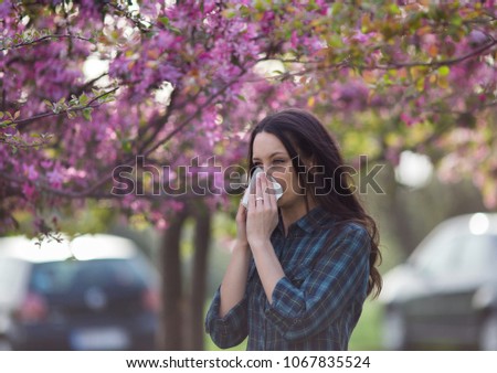 Similar – Image, Stock Photo Cold and flu concept with a tissue box and crumpled tissues