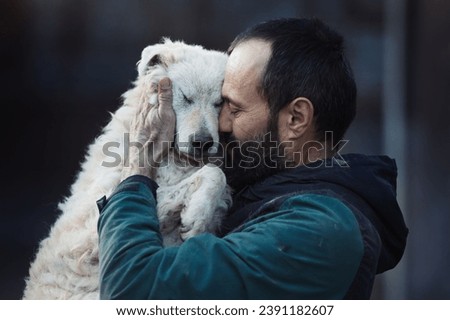 Similar – Image, Stock Photo Abandoned happiness on the roadside