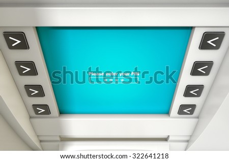 A closeup view of the slip printing section of an atm with a withdrawal receipt