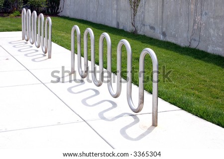 bicycle parking racks