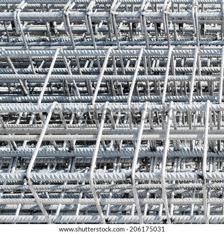 steel structure framework ribs