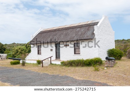 CAPE TOWN, SOUTH AFRICA - DECEMBER 12, 2014: Skaifes Barn near Cape Point. Sydney Harold Skaife was an entomologist who played leading role in the creation of this Nature Reserve