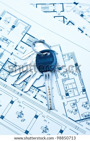 House keys and plan