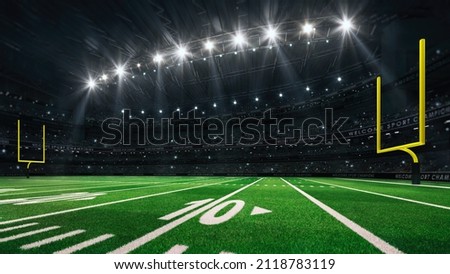 Similar – Image, Stock Photo Kickoff American Football