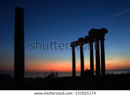 Temple Of Apollo, Side, TURKEY
