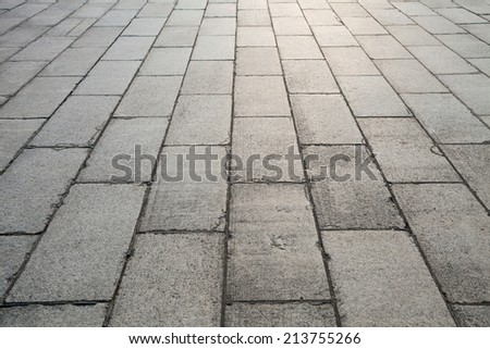 empty cement floor background
