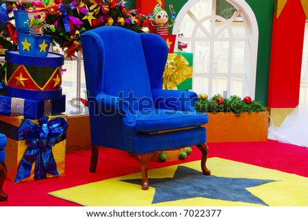 Santa Christmas Display Stock Photo 7022377 : Shutterstock