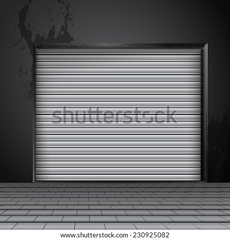 roller shutter door