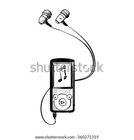 music player doodle