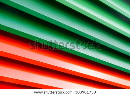 Colorful Metal Blinds, abstract background
