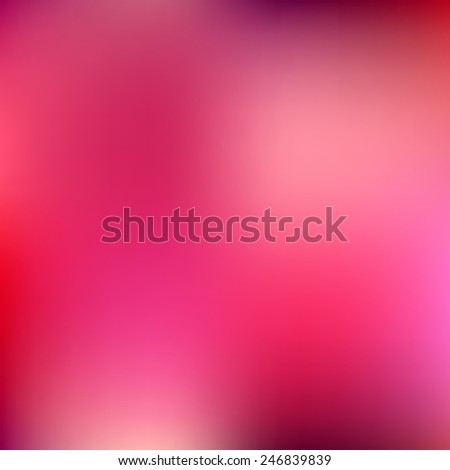 Abstract magenta blur color gradient background for web, presentations and prints. Vector illustration.