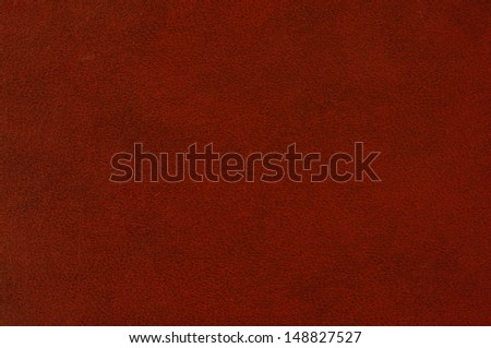 Red paint leather background or texture