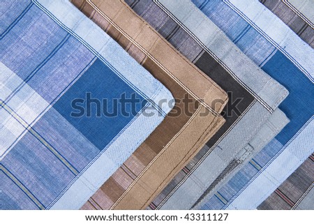 background of  handkerchiefs