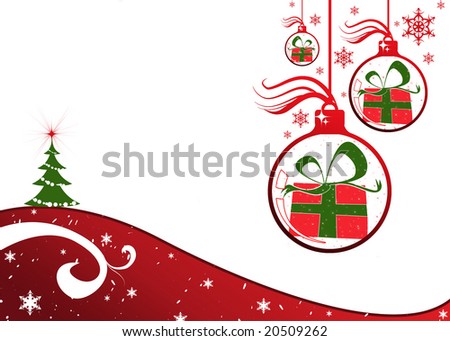 christmas background new Foto stock © 