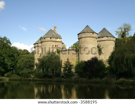 A French castle at Lasse.