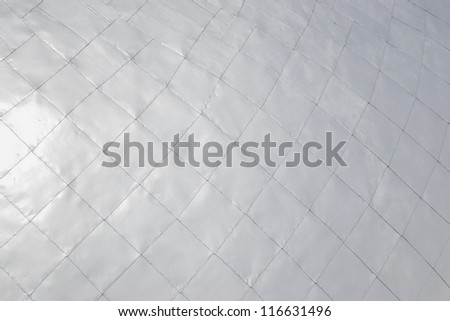 Texture of gray dome from church for background