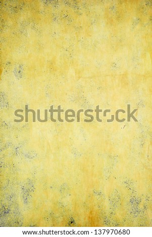 yellow grunge background with space for text or image