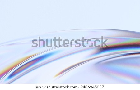 Similar – Image, Stock Photo 3D rendering abstract light points bokeh