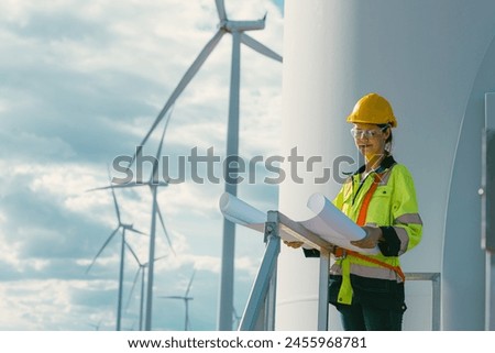 Similar – Image, Stock Photo Industrial safety