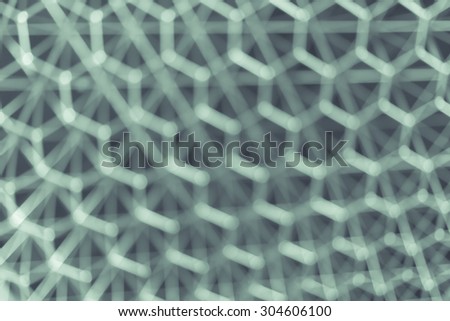 blur hexagon geometry structure abstract for background, vintage color tone
