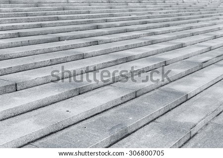 Granite stairs steps background - construction detail