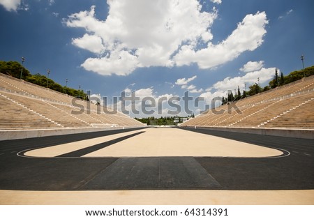 The Olympic Stadium, part of the Athens Olympic Sports Complex in Athens, Greece