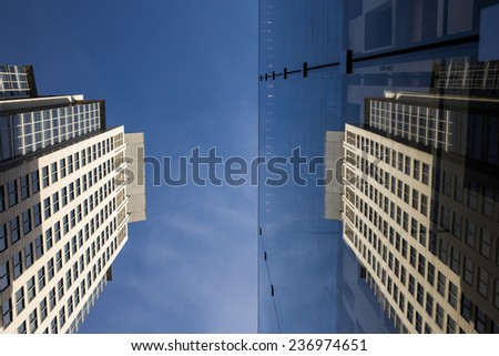 perfect reflection, financial street