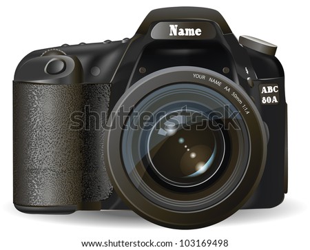 Professional SLR camera, photocamera