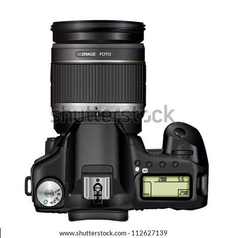 Professional SLR camera, photocamera