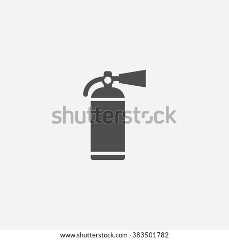 Vector fire extinguisher Icon