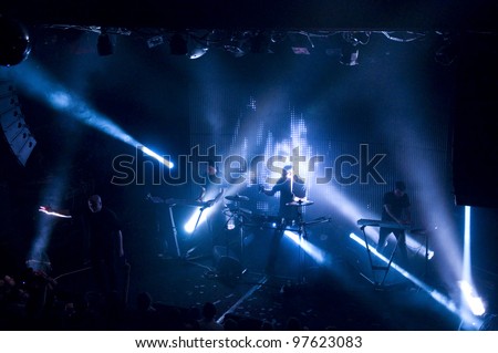 BROOKLYN - MARCH 10: VNV Nation performs for their \