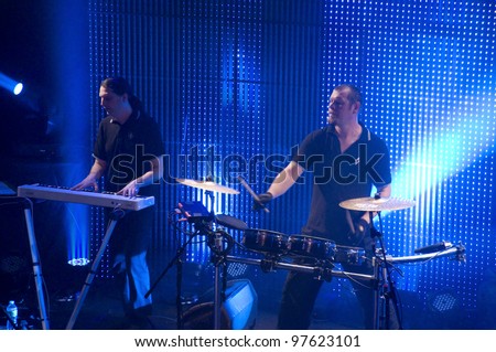 BROOKLYN - MARCH 10: VNV Nation performs for their 