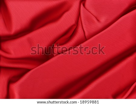 Elegant and soft red satin background