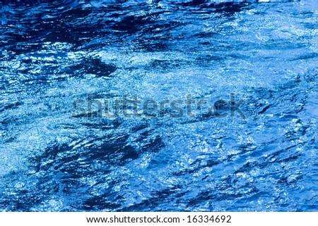Rippled night waters in moonlights abstract background