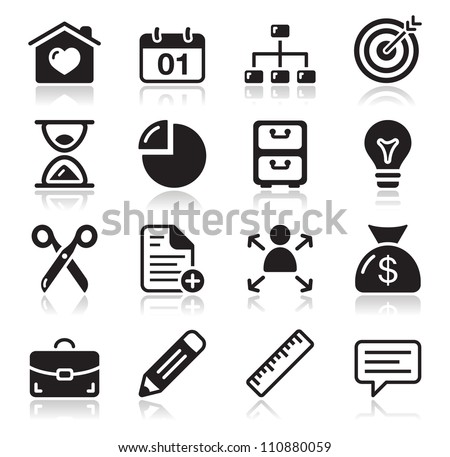 Internet web icons set