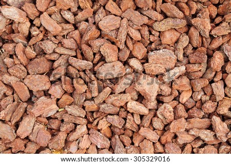 Red(brown) mulch texture