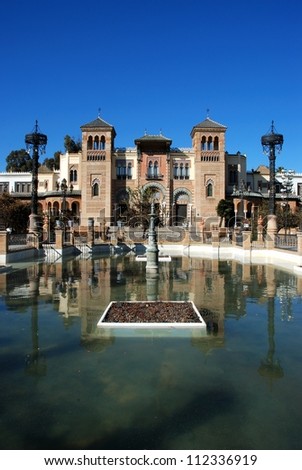 Museum of popular arts (Museo de Artes y Costumbres Populares), Seville, Andalucia, Spain, Western Europe.