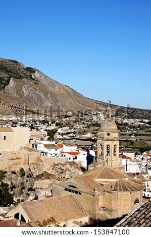 View of the town, Loja, Granada Province, Andalusia, Spain, Western Europe.
