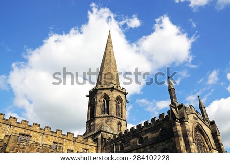 All Saints Parish Church, Bakewell, Derbyshire, England, UK, Western Europe.