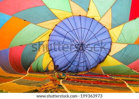 Inside Hot Air Balloon Pattern Design