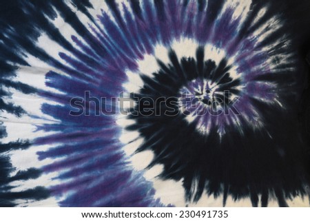 Tie Dye Abstract Design