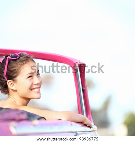 Similar – cuban girl on pink background