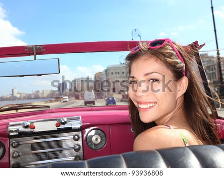 Similar – cuban girl on pink background