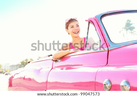 Similar – cuban girl on pink background